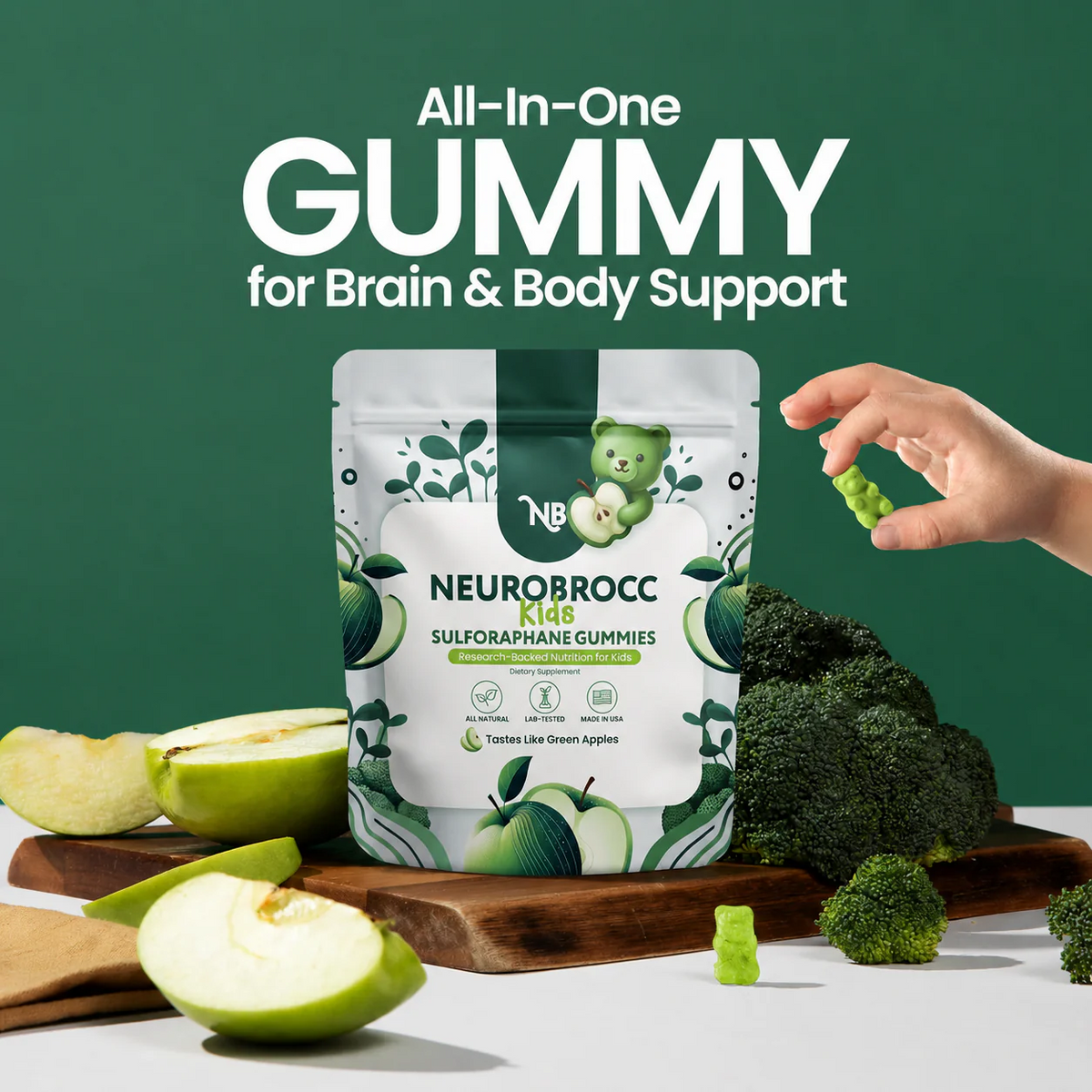 NEURORROCC Kids SULFORAPHANE GUMMIES