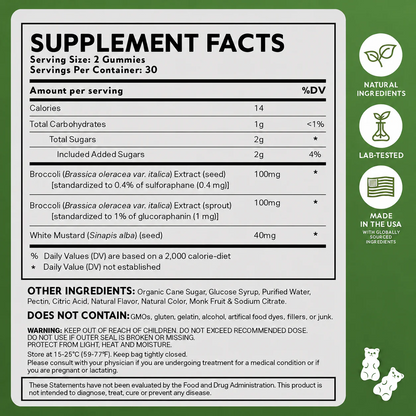 NEURORROCC Kids SULFORAPHANE GUMMIES