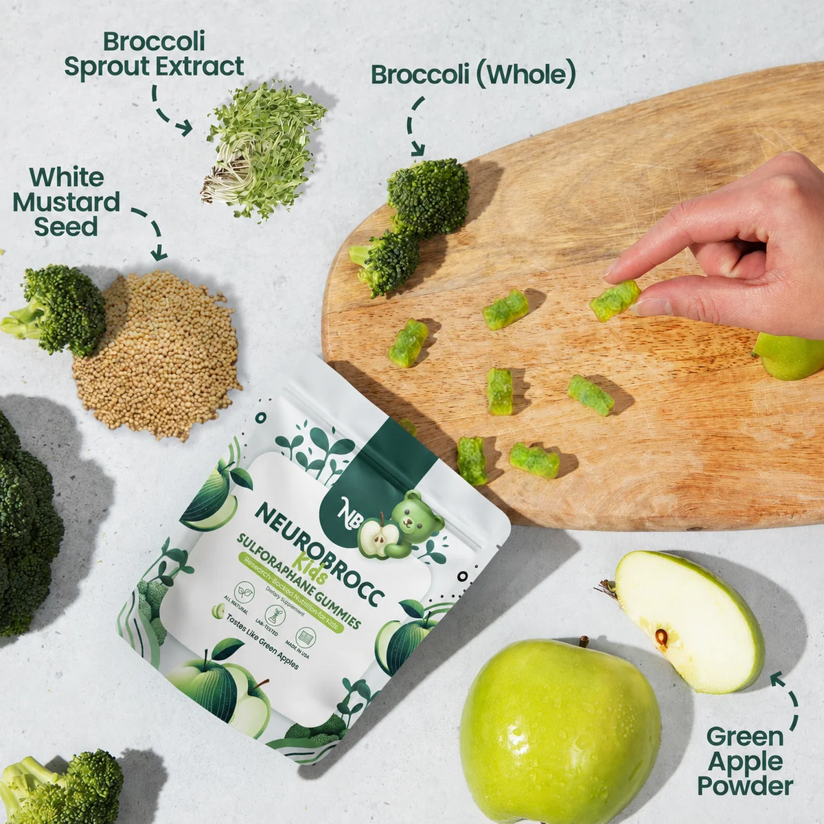 NEURORROCC Kids SULFORAPHANE GUMMIES